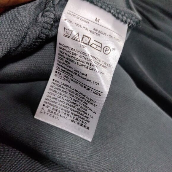 NWT Banana Republic High Neck Womens M Blouson Sleeve Tie Waist Maxi Dress Black - Picture 5 of 10